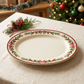 Christmas serving platter
